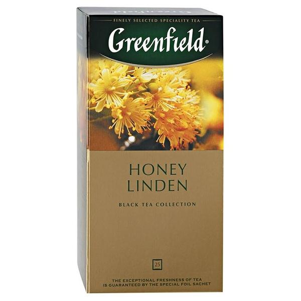 Чай черный Greenfield Honey Linden в пакетиках