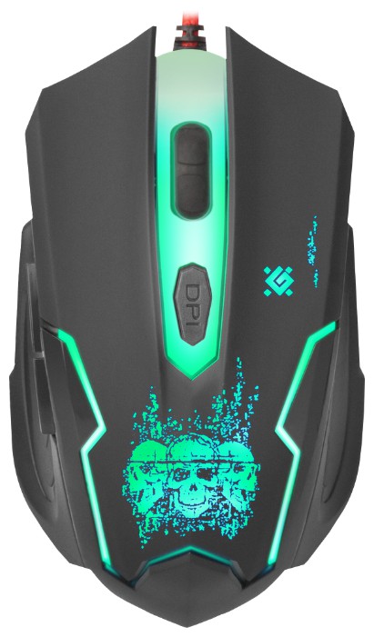 Defender Skull GM-180L Black USB