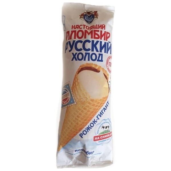 Мороженое Русский Холодъ пломбир Настоящий ваниль 110 г