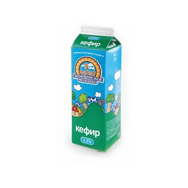 Деревенское молочко Кефир 2.5%