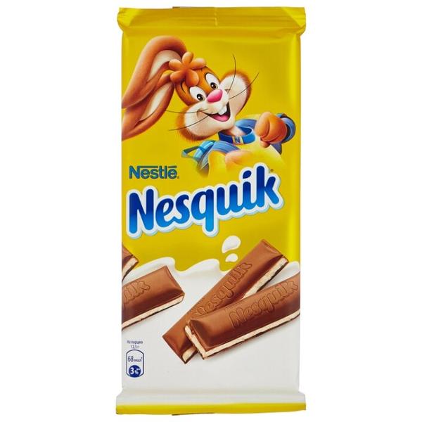 Шоколад Nesquik молочный с молочной начинкой