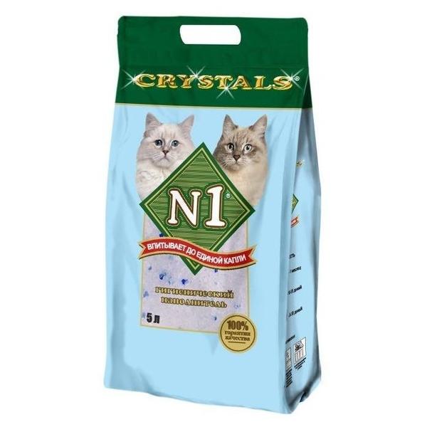 Впитывающий наполнитель N1 Crystals 5 л