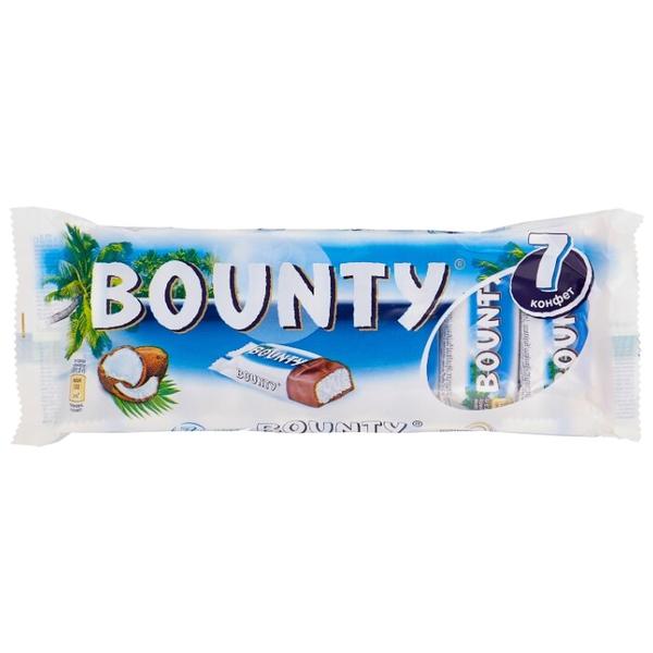 Батончик Bounty с нежной мякотью кокоса, мультипак (7 шт. х 27,5 г)