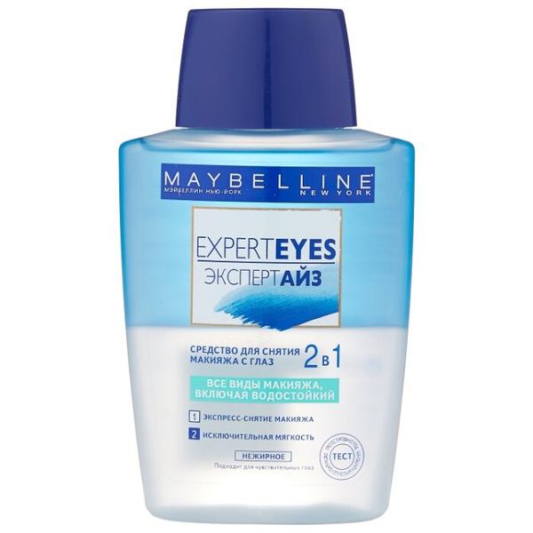Maybelline New York средство для снятия макияжа с глаз 2 в 1 ExpertEyes двухфазное