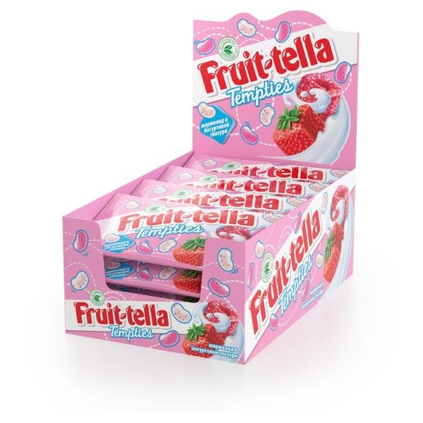 Жевательный мармелад Fruittella Tempties ягодный в йогуртовой глазури (15 шт. по 35 г)