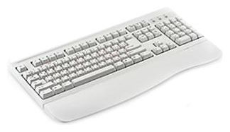 Mitsumi Keyboard Ergonomic White PS/2