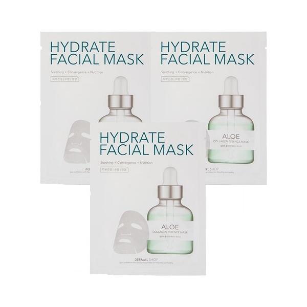 DERMAL Shop Hydrate Facial Mask коллагеновая маска с экстрактом алоэ