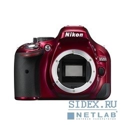 Nikon D5200 BODY (красный)