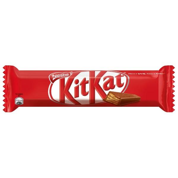 Батончик KitKat молочный шоколад с хрустящей вафлей, 40 г