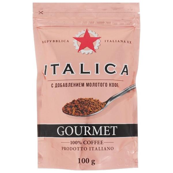 Кофе растворимый с добавлением молотого Italica Gourmet, пакет
