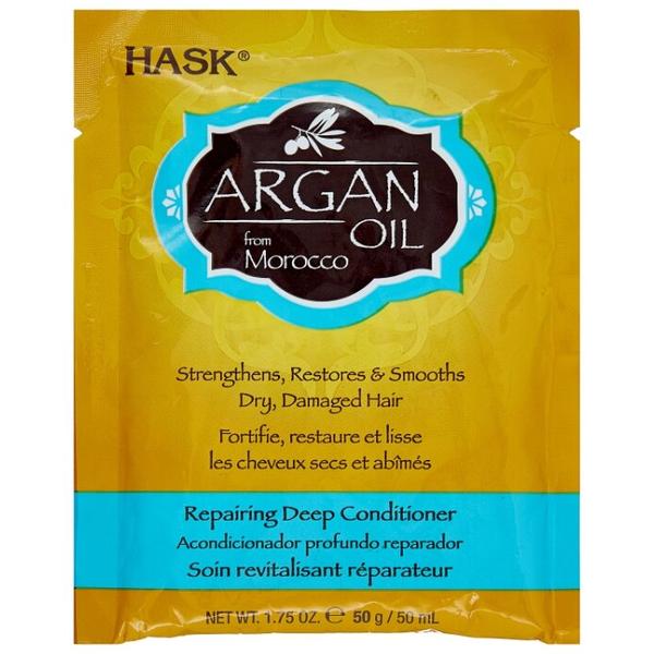 Hask Argan Oil Интенсивная маска для восстановления волос с аргановым маслом