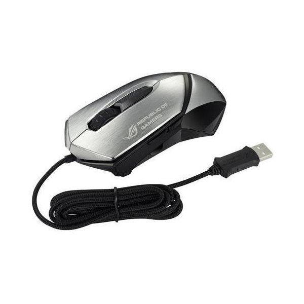 ASUS GX1000 Eagle Eye Mouse Silver-Black USB