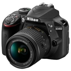 Nikon D3400 Kit (черный)