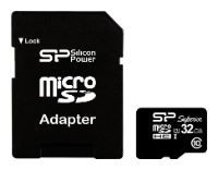 Silicon Power Superior microSDHC UHS Class 1 Class 10 + SD adapter