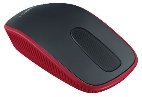 Logitech Zone Touch Mouse T400 Black-Red USB