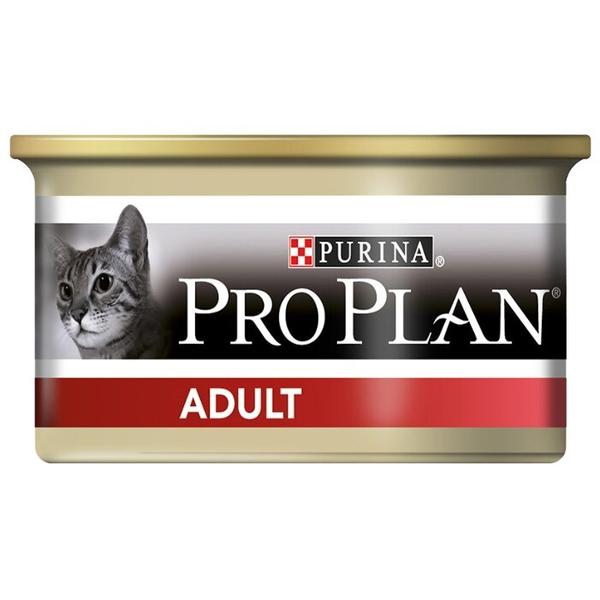 Корм для кошек Pro Plan Adult с курицей 85 г (паштет)