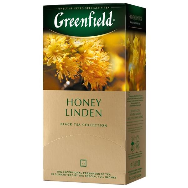 Чай черный Greenfield Honey Linden в пакетиках