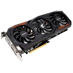 GIGABYTE GeForce GTX 1060 1632Mhz PCI-E 3.0 6144Mb 9026Mhz 192 bit DVI HDMI HDCP AORUS RTL