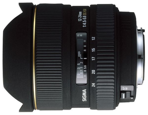 Sigma AF 12-24mm f/4.5-5.6 EX DG Aspherical HSM Canon EF