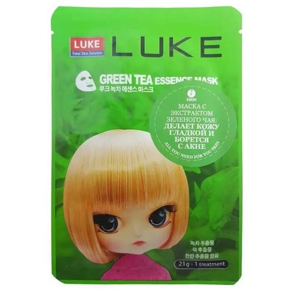 LUKE маска с экстрактом зеленого чая Green Tea Essence Mask