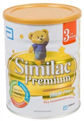 Similac (Abbott) Premium 3 (с 12 месяцев) 900 г