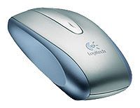 Logitech V500 Cordless Notebook Mouse Metallic USB