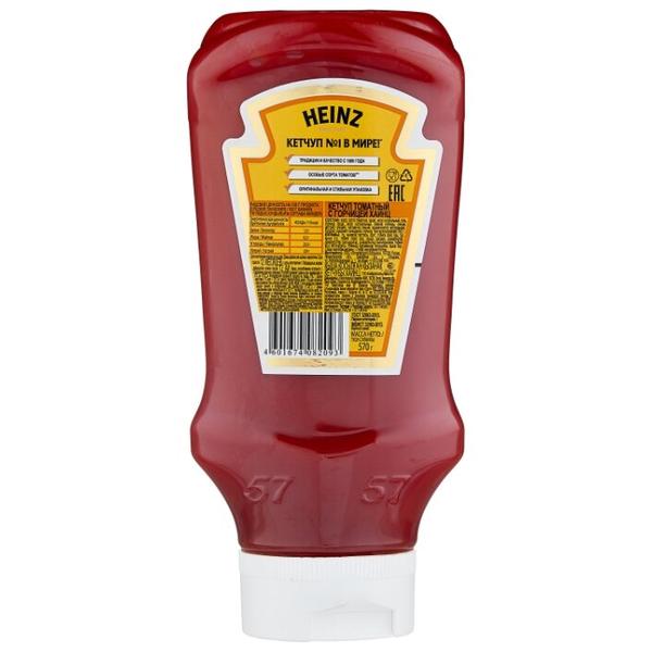 Кетчуп Heinz с горчицей, пластиковая бутылка-перевертыш