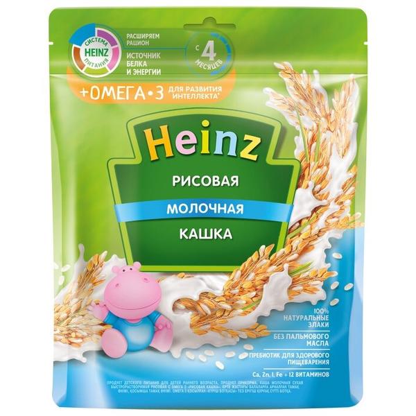 Каша Heinz молочная рисовая (с 4 месяцев) 200 г