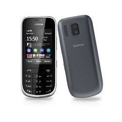 Nokia Asha 203 (темно-серый)