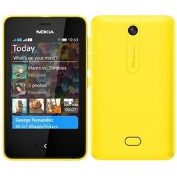 Nokia Asha 502 Dual SIM (желтый)