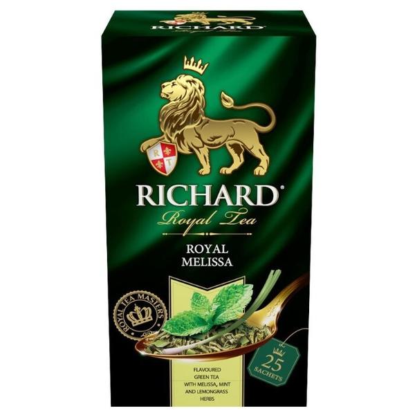 Чай зеленый Richard Royal melissa в пакетиках
