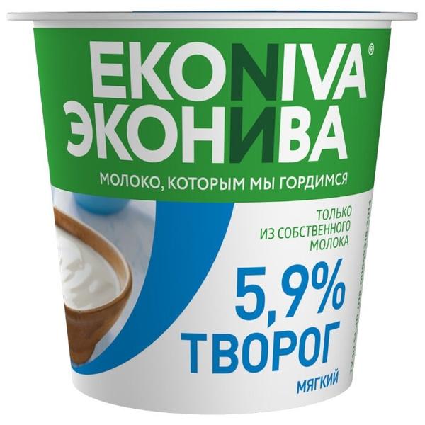 ЭкоНива Творог мягкий 5.9%, 125 г