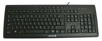 Cherry STREAM XT Corded Multimedia Keyboard G85-23100RG-2 Black USB+PS/2