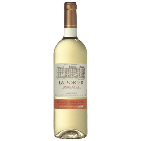 Вино Ladorier Bordeaux белое полусладкое 0.75 л