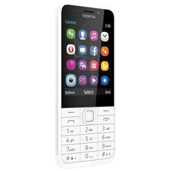 Nokia 230 (серебристо-белый)