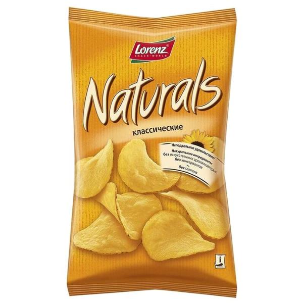 Чипсы Lorenz Naturals картофельные с солью, без сахара