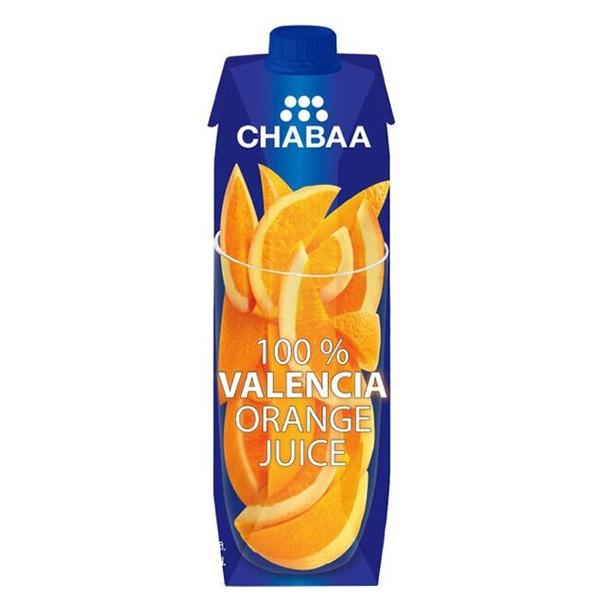 Сок Chabaa Апельсин Валенсия, без сахара