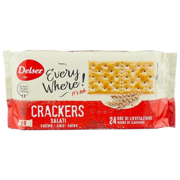 Крекеры Delser Crackers Salato Крекеры с солью, 200 г