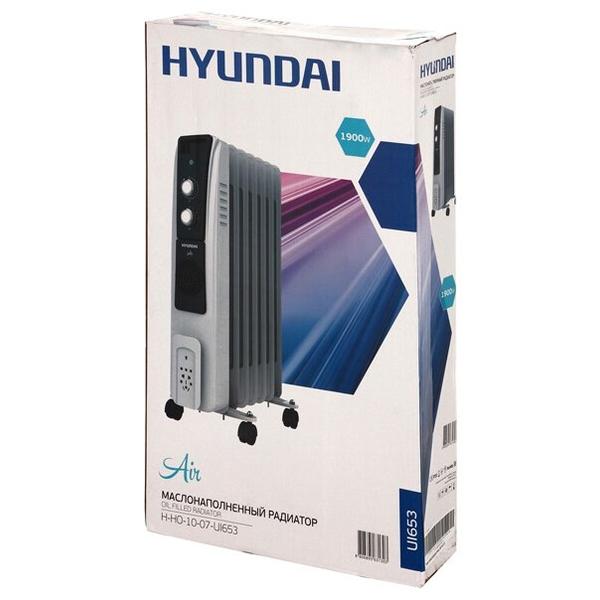 Масляный радиатор Hyundai H-HO10-07-UI653