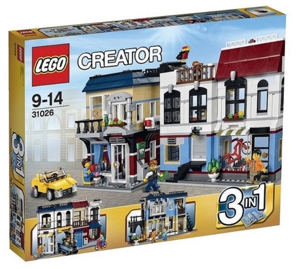 LEGO Creator 31026 Веломагазин и кафе