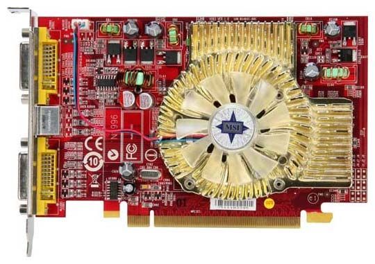 MSI Radeon HD 2600 Pro 600Mhz PCI-E 512Mb 800Mhz 128 bit 2xDVI TV HDCP YPrPb