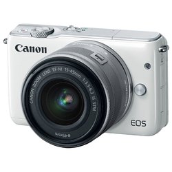 Canon EOS M10 Kit (белый)