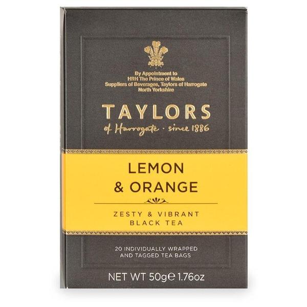 Чай черный Taylors of Harrogate Lemon & Orange в пакетиках