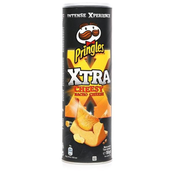 Чипсы Pringles Xtra картофельные Cheesy Nacho Cheese