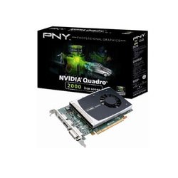 PNY Quadro 2000 625Mhz PCI-E 2.0 1024Mb 2600Mhz 128 bit DVI RTL
