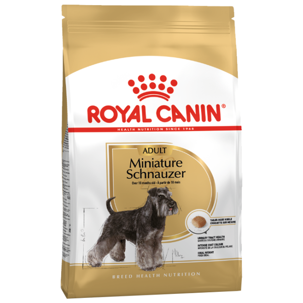 Корм для собак Royal Canin цвергшнауцер для профилактики МКБ, для здоровья кожи и шерсти (для мелких пород)