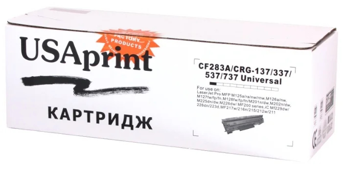USAprint CF283A/CRG-137/337/537/737 Universal, совместимый
