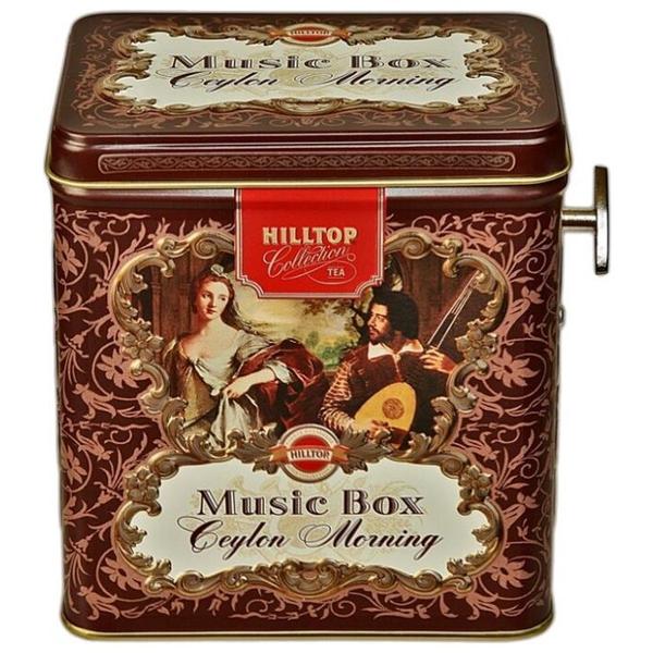 Чай черный Hilltop Music box Цейлонское утро подарочный набор