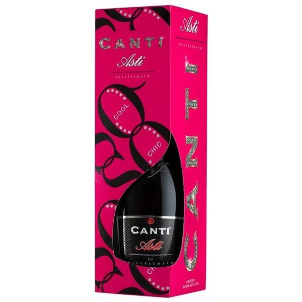 Игристое вино Canti, Asti DOCG, 2017, gift box 0,75 л