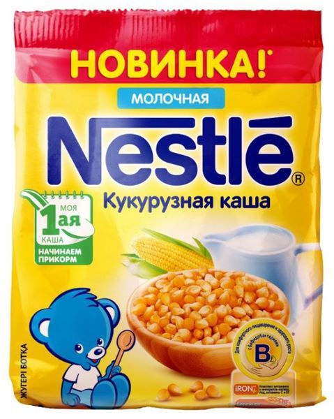 Nestlé Молочная кукурузная (с 5 месяцев) 200 г